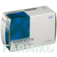 ФЛУНАРИЗИН (FLUNARIZIN) 5 мг капсулы 100 шт - Флунаризин ACIS