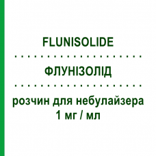 ФЛУНИЗОЛИД (FLUNISOLIDE) 1 мг/мл раствор для небулайзера 30 мл - Флунизолид EG