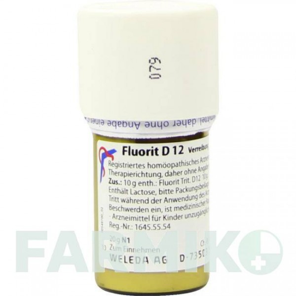 ФЛУОРИТ (FLUORIT) D 12 тритурація 20 г - Гомеопатія WELEDA