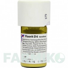 ФЛУОРИТ (FLUORIT) D 6 тритурация 20 г - Гомеопатия WELEDA
