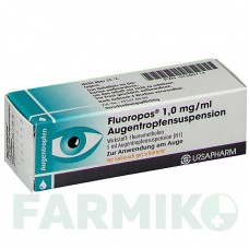 ФЛУОРОПОС (FLUOROPOS) капли 5 мл - Фторметолон URSAPHARM