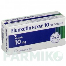 ФЛУОКСЕТИН (FLUOXETIN) 10 мг таблетки 50 шт - Флуоксетин HEXAL
