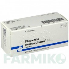 ФЛУОКСЕТИН (FLUOXETIN) 10 мг таблетки 100 шт - Флуоксетин NEURAXPHARM