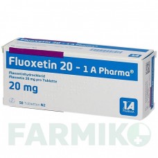 ФЛУОКСЕТИН (FLUOXETIN) 20 таблетки 50 шт - Флуоксетин 1 A PHARMA