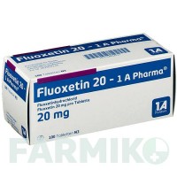ФЛУОКСЕТИН (FLUOXETIN) 20 таблетки 100 шт - Флуоксетин 1 A PHARMA