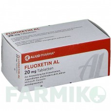 ФЛУОКСЕТИН (FLUOXETIN) 20 мг таблетки 50 шт - Флуоксетин ALIUD PHARMA