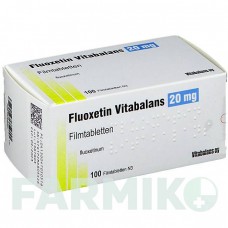 ФЛУОКСЕТИН (FLUOXETIN) 20 мг таблетки 100 шт - Флуоксетин BLANCO PHARMA