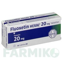 ФЛУОКСЕТИН (FLUOXETIN) 20 мг таблетки 50 шт - Флуоксетин HEXAL