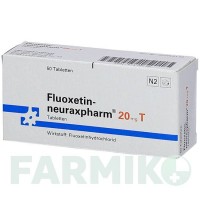 ФЛУОКСЕТИН (FLUOXETIN) 20 мг таблетки 50 шт - Флуоксетин NEURAXPHARM