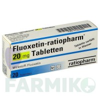ФЛУОКСЕТИН (FLUOXETIN) 20 мг таблетки 20 шт - Флуоксетин RATIOPHARM