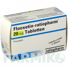 ФЛУОКСЕТИН (FLUOXETIN) 20 мг таблетки 100 шт - Флуоксетин RATIOPHARM