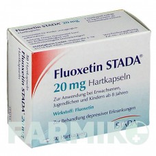 ФЛУОКСЕТИН (FLUOXETIN) 20 мг капсули 50 шт - Флуоксетин STADAPHARM