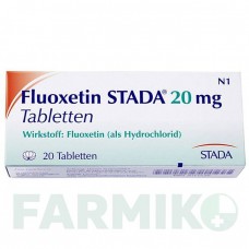 ФЛУОКСЕТИН (FLUOXETIN) 20 мг таблетки 20 шт - Флуоксетин STADAPHARM