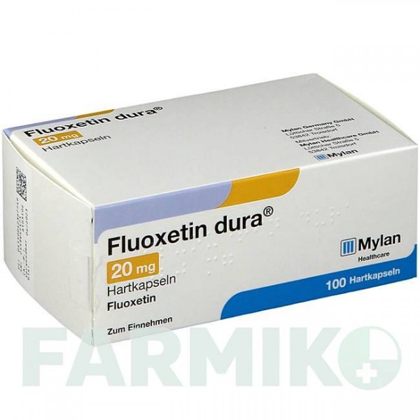 ФЛУОКСЕТИН (FLUOXETIN) 20 мг капсули 100 шт - Флуоксетин VIATRIS