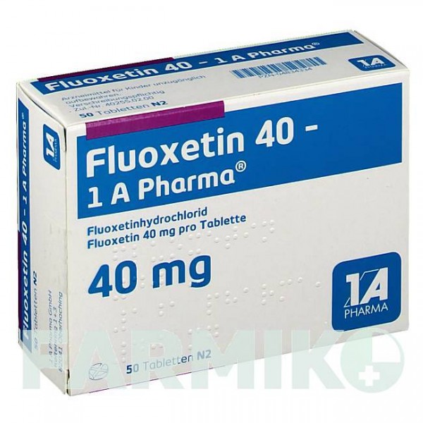 ФЛУОКСЕТИН (FLUOXETIN) 40 таблетки 50 шт - Флуоксетин 1 A PHARMA