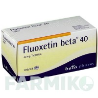 ФЛУОКСЕТИН (FLUOXETIN) 40 таблетки 100 шт - Флуоксетин BETAPHARM
