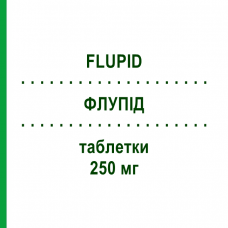 ФЛУПИД (FLUPID) 250 мг таблетки 30 шт - Тиклопидин FARMACEUTICI DAMOR