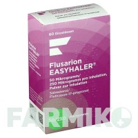 ФЛУСАРИОН (FLUSARION) 50 мкг/250 мкг/доза 60 доз порошок 1 шт - Сальметерол, Флутиказон ORION