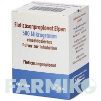 ФЛУТИКАЗОНПРОПИОНАТ (FLUTICASONPROPIONAT) 500 мкг 60 доз порошок 1x60 шт - Флутиказон ELPEN PHARMACEUTICAL
