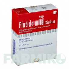 ФЛУТИД (FLUTIDE) 100 мкг порошок 60 шт - Флутиказон GLAXOSMITHKLINE