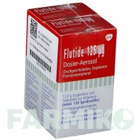 ФЛУТИД (FLUTIDE) 125 мкг 120 доз аерозоль 2 шт - Флутиказон GLAXOSMITHKLINE