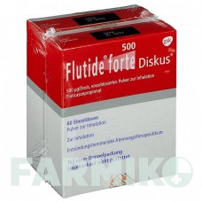 ФЛУТИД (FLUTIDE) 500 мкг порошок 2x60 шт - Флутиказон GLAXOSMITHKLINE