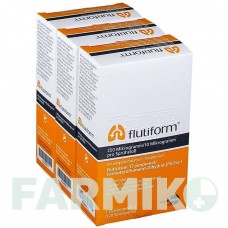 ФЛУТИФОРМ (FLUTIFORM) 250 мкг/10 мкг 3 х 120 доз аэрозоль 3 шт - Формотерол, Флутиказон MUNDIPHARMA