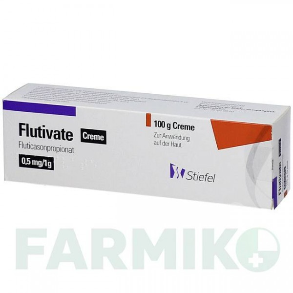 ФЛУТИВАТ (FLUTIVATE) крем 100 г - Флутиказон GLAXOSMITHKLINE