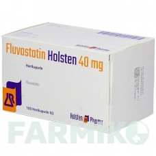 ФЛУВАСТАТИН (FLUVASTATIN) 40 мг капсулы 50 шт - Флувастатин HOLSTEN PHARMA