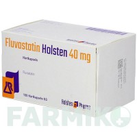 ФЛУВАСТАТИН (FLUVASTATIN) 40 мг капсули 100 шт - Флувастатин HOLSTEN PHARMA