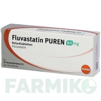 ФЛУВАСТАТИН (FLUVASTATIN) 80 мг таблетки 30 шт - Флувастатин PUREN PHARMA