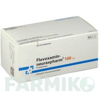 ФЛУВОКСАМІН (FLUVOXAMIN) 100 мг таблетки 100 шт - Флувоксамін NEURAXPHARM