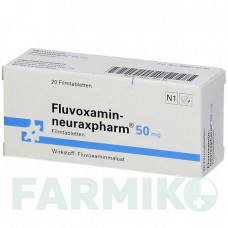 ФЛУВОКСАМИН (FLUVOXAMIN) 50 мг таблетки 20 шт - Флувоксамин NEURAXPHARM
