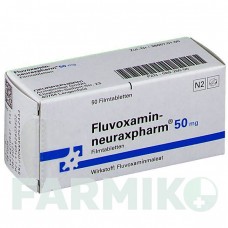 ФЛУВОКСАМИН (FLUVOXAMIN) 50 мг таблетки 50 шт - Флувоксамин NEURAXPHARM