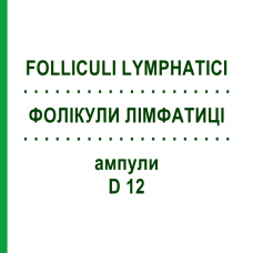 ФОЛІКУЛИ ЛІМФАТИЦІ (FOLLICULI LYMPHATICI) D 12 ампули 10x1 мл - Гомеопатія WALA HEILMITTEL