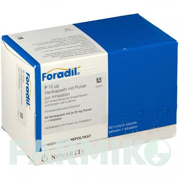ФОРАДИЛ (FORADIL) капсулы 60 шт - Формотерол KOHLPHARMA