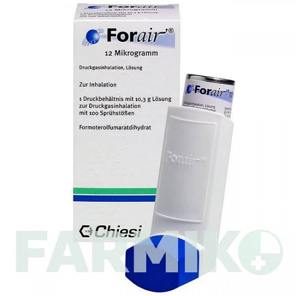 ФОРАЙР (FORAIR) 12 мкг 120 доз аэрозоль 1 шт - Формотерол CHIESI