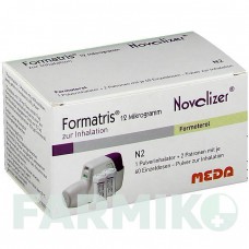 ФОРМАТРИС (FORMATRIS) 12 мкг 2 х 60 доз порошок 2 шт - Формотерол MEDA PHARMA