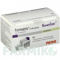 ФОРМАТРИС (FORMATRIS) 12 мкг 3 х 60 доз порошок 3 шт - Формотерол MEDA PHARMA