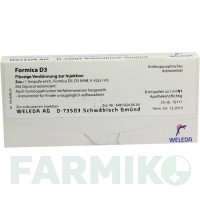 ФОРМІКА (FORMICA) D 3 ампули 8x1 мл - Гомеопатія WELEDA