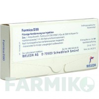 ФОРМИКА (FORMICA) D 30 ампулы 8x1 мл - Гомеопатия WELEDA