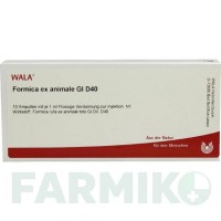 ФОРМИКА (FORMICA) D 40 ампулы 10x1 мл - Гомеопатия WALA HEILMITTEL