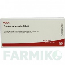 ФОРМИКА (FORMICA) D 40 ампулы 10x1 мл - Гомеопатия WALA HEILMITTEL
