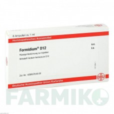 ФОРМИДИУМ (FORMIDIUM) D 12 ампулы 8x1 мл - Гомеопатия DHU