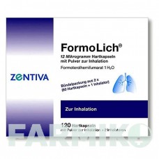 ФОРМОЛІХ (FORMOLICH) 12 мкг капсули 2x60 шт - Формотерол ZENTIVA