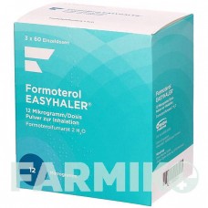 ФОРМОТЕРОЛ (FORMOTEROL) 12 мкг/доза 3 х 60 доз порошок 3 шт - Формотерол ORION