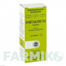 ФОРТАКЕЛЬ (FORTAKEHL) D 4 капсулы 20 шт - Гомеопатия SANUM-KEHLBECK
