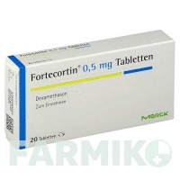 ФОРТЕКОРТИН (FORTECORTIN) 0,5 мг таблетки 50 шт - Дексаметазон MERCK HEALTHCARE