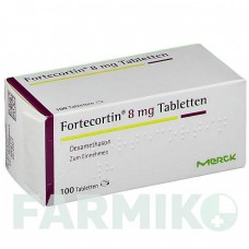 ФОРТЕКОРТИН (FORTECORTIN) 8 мг таблетки 100 шт - Дексаметазон MERCK HEALTHCARE