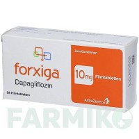 ФОРКСІГА (FORXIGA) 10 мг таблетки 98 шт - Дапагліфлозин ABACUS MEDICINE